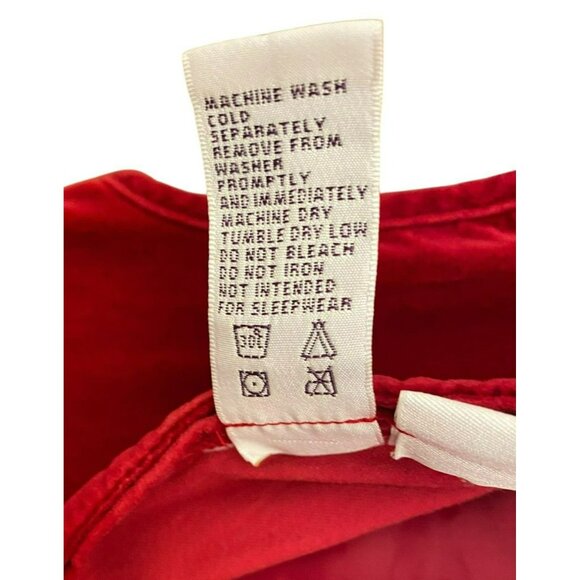 Vintage Gymboree 5Y Nutcracker Smocked Red Velvet Christmas Dress With Blouse an - Picture 6 of 16